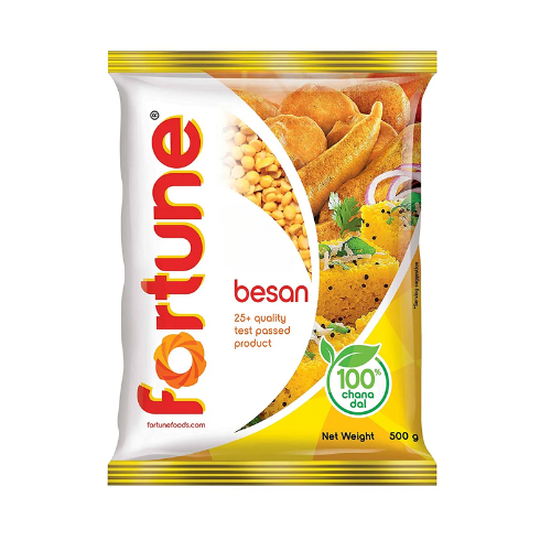 Fortune Besan / Gram Flour (500g) - Damaged Packaging