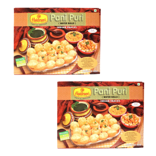 Buy Haldirams Pani Puri Bundle Of 2 X 240g Online At Best Price In