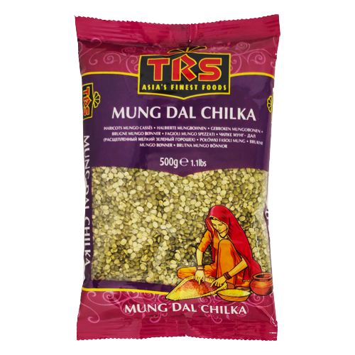 TRS Moong Dal Split With Skin / Mung Dal Chilka (500g)
