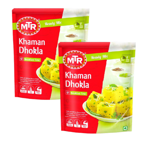 MTR Khaman Dhokla Mix (Bundle of 2 x 200g)