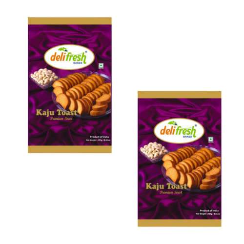 Buy Delifresh Kaju Toast (Bundle of 2 x 250g) Online at Best Price in Europe