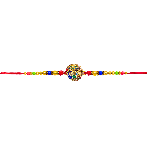 Royal Peacock Rakhi (1pcs)