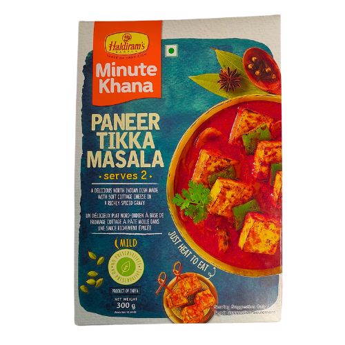 Buy Haldiram's Paneer Tikka Masala (300g) Online at Best Price in Europe