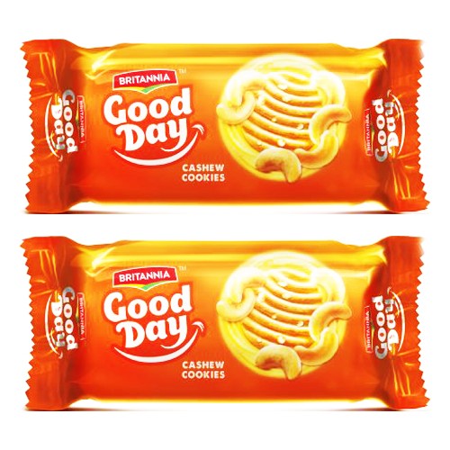 Britannia Good Day Cashew Biscuit (Bundle of 2 x 72g)