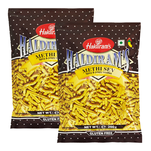 Haldiram's Methi Sev (Bundle of 2 x 200g)