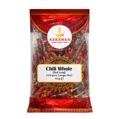Aekshea Dried Red Chillies Long (150g)
