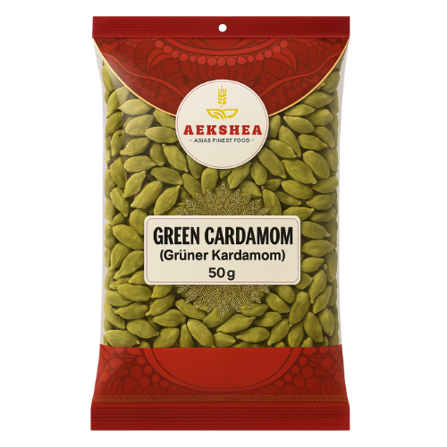 Aekshea Green Cardamom / Elaichi (50g)