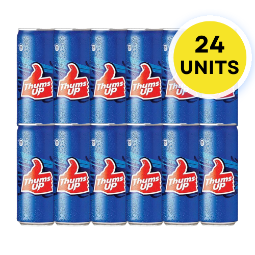 Cans Thums Up (Bundle of 24 x 300ml)