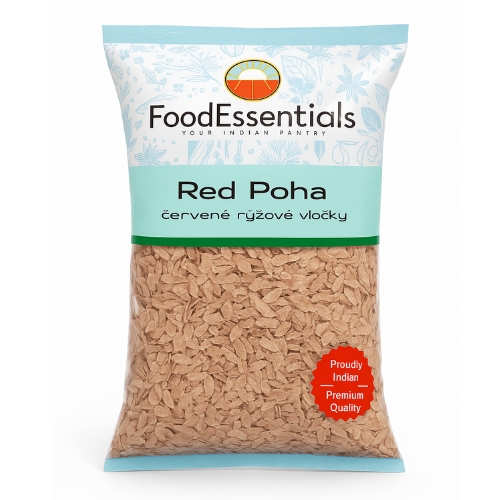 Food Essentials Red Poha / Red Rice Flakes (1kg)
