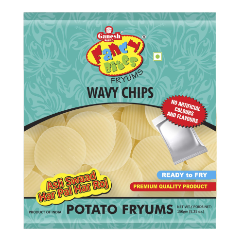 Ganesh Potato Wavy Chips (150g)