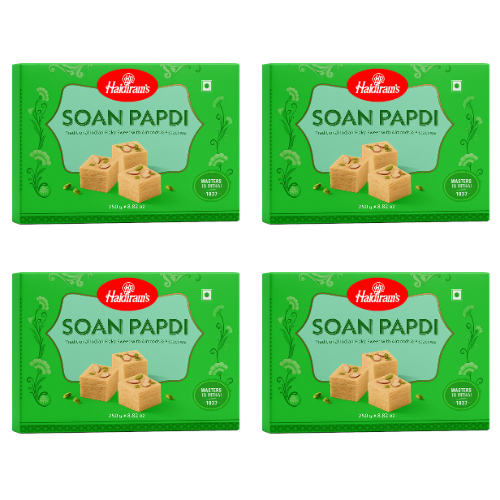 Haldiram's Soan Papdi (Bundle of 4 x 250g)