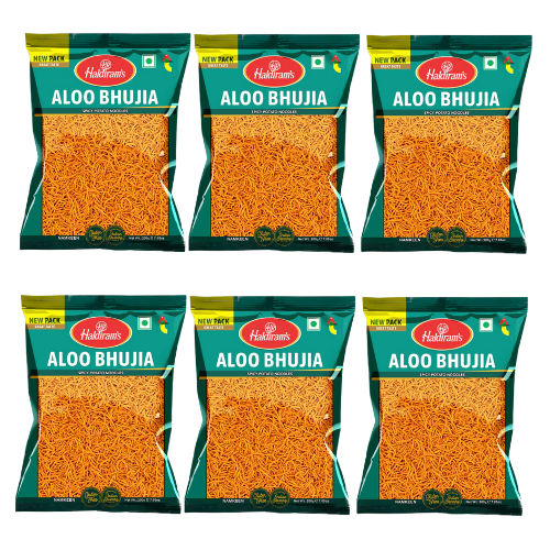 Haldiram's Aloo Bhujia (Bundle of 6 x 200g)