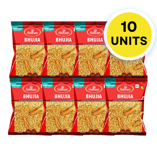 Haldiram's Bhujia (Bundle of 10 x 200g)