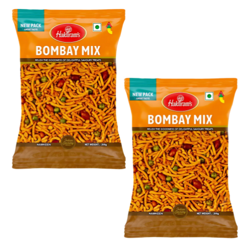 Haldiram's Bombay Mix (Bundle of 2 x 200g) - 400g