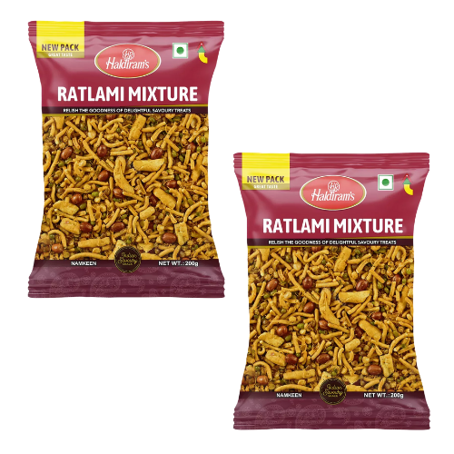 Haldiram's Ratlami Mixture (Bundle of 2 x 200g) - 400g
