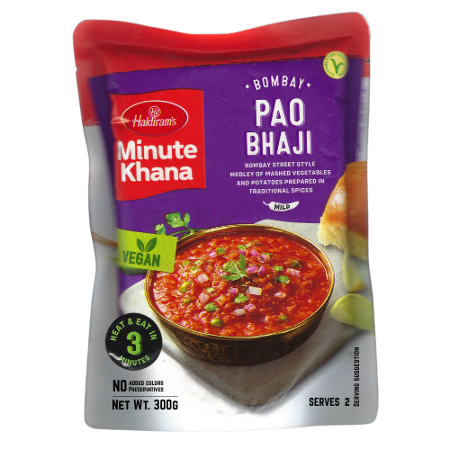 Haldiram's Ready to Eat (Vegan) Bombay Pao Bhaji (300g)