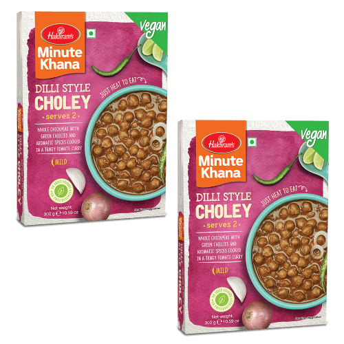 Haldiram's Dilli Style Choley (Bundle of 2 x 300g)
