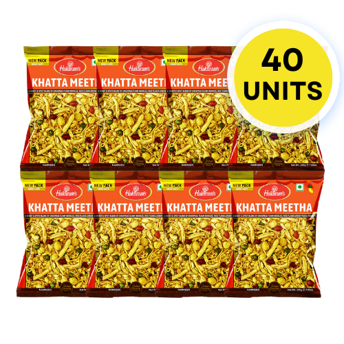 Haldiram's Khatta Meetha (Bundle of 40 x 200g)