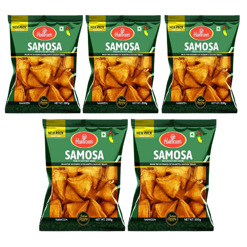Haldiram's Samosa (Bundle of 5 x 200g)