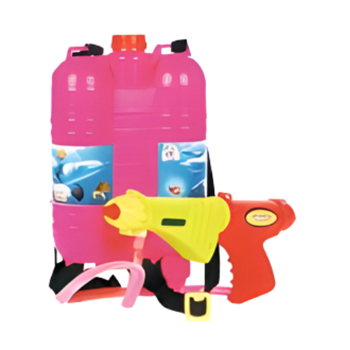 Holi Power Tank (Medium) High-Pressure Back-Mounted Pichkari (1pc)