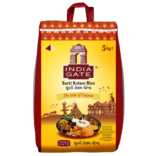 Buy India Gate Surti Kolam Rice (5kg) Online at Best Price in Europe