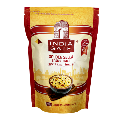 India Gate Golden Sella Basmati Rice (1kg)