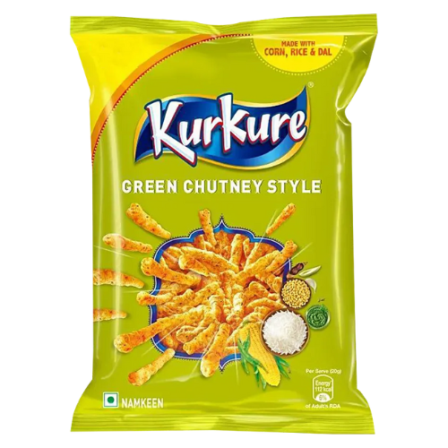 Kurkure Green Chutney Rajasthani Style (68 to 90g)