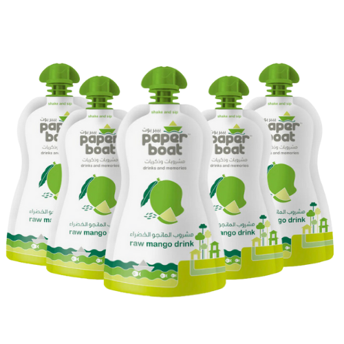 Paperboat Raw Mango Juice (Bundle of 5 x 180ml)