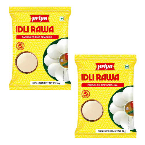 Priya Idli Rava (Bundle of 2 x 1Kg) - 2Kg