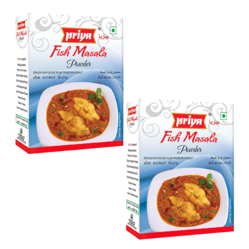 Priya Fish Curry Masala Powder (Bundle of 2 x 200g)