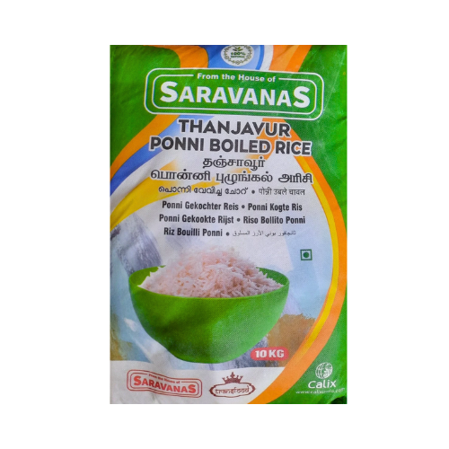 Saravana's Thanjavoor Ponni Boiled Rice (10kg)