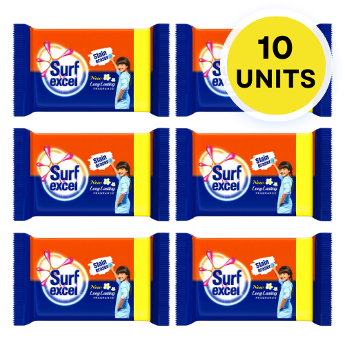 Surf Excel Soap (Bundle of 10 x 100g)