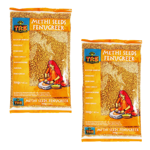 TRS Fenugreek / Methi Seeds (Bundle of 2 x 300g)