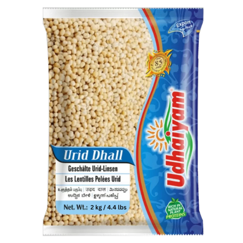 Udhaiyam Urad Dal Whole / Urid Gota - Without Skin (2kg)