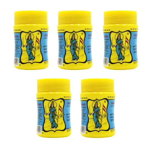 Vandevi Asafoetida / Hing Powder Yellow (Bundle of 5 x 100g)