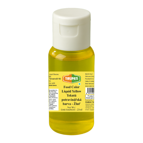 Tirupati Yellow Food Colour Liquid (25ml)