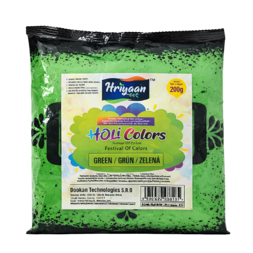 Hriyaan Holi Colour Powder Green (200g)