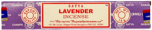 Satya Lavender Agarbatti / Incense Sticks (15g)