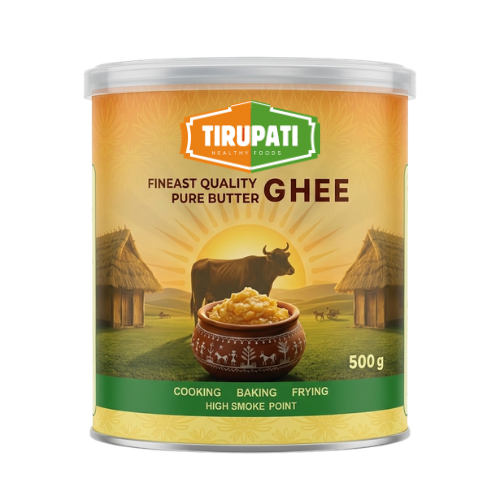 Tirupati Pure Butter Ghee (500g)