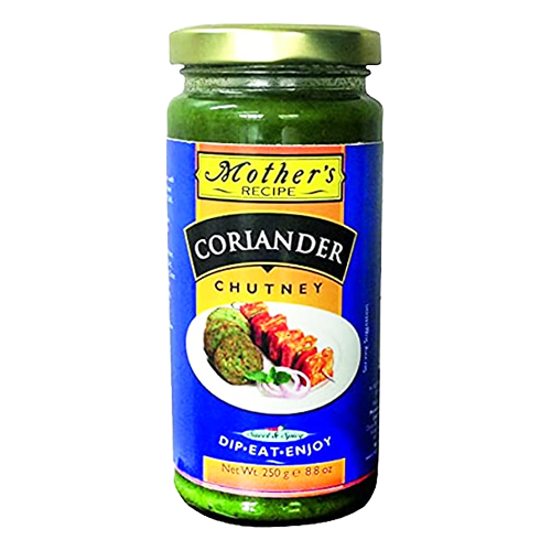 Mother's Recipe Coriander Chutney 250g | Authentic Indian Flavors