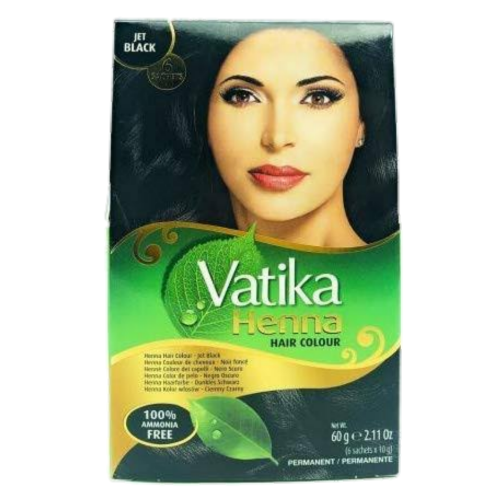 Buy Dabur Vatika Henna Jet Black Hair Colour (60g) Online at Best