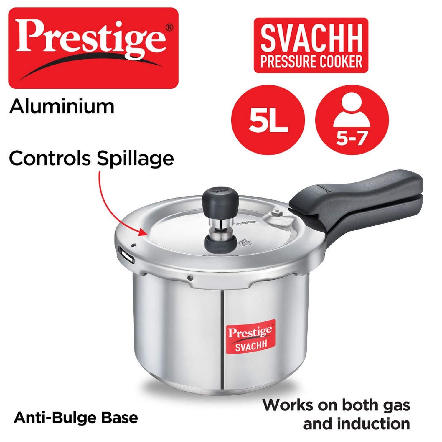 5 lt best sale pressure cooker