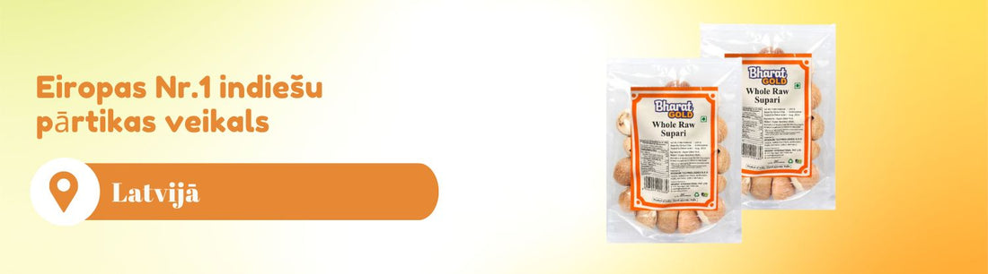 Iegādājieties Indijas beteles riekstus (Supari) tiešsaistē Latvija