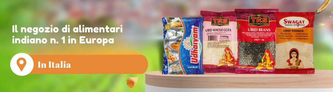 Acquista Urad Dal (lenticchie nere) online in Italia