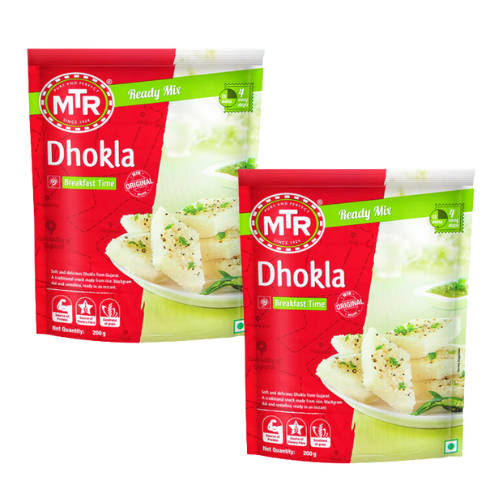 MTR Instant Dhokla Mix (Bundle of 2 x 200g)