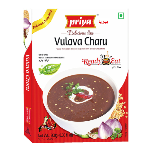 Priya Ready to Eat Vulava / Horse Gram Charu (300g) - Sale Item [BBD: 3 October 2025]