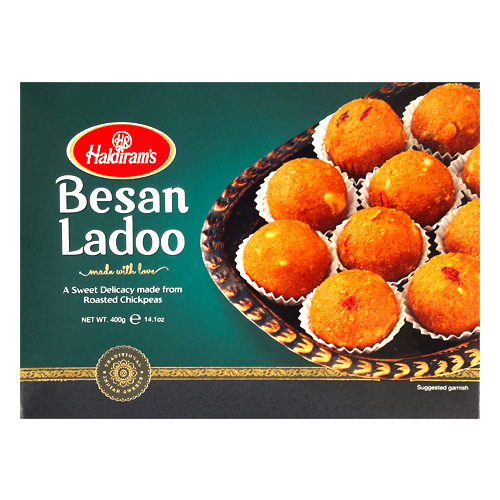 Haldiram's Besan Ladoo (400g) - Sale Item [BBD: 19 August 2026]
