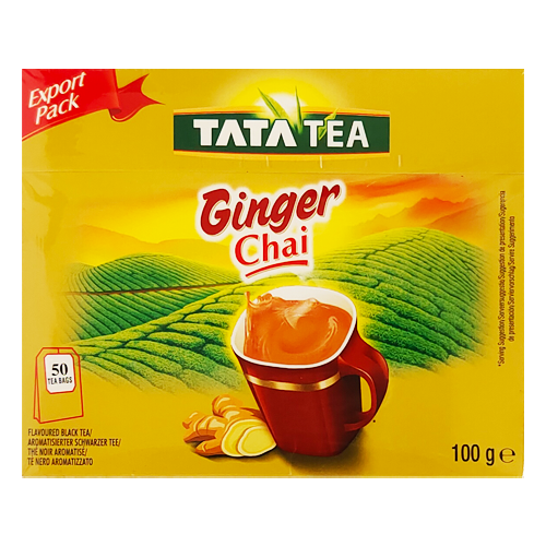 Tata Ginger Chai (50 Tea Bags) (100g)