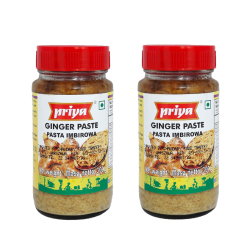 Priya Ginger Paste (Bundle of 2 x 300g)