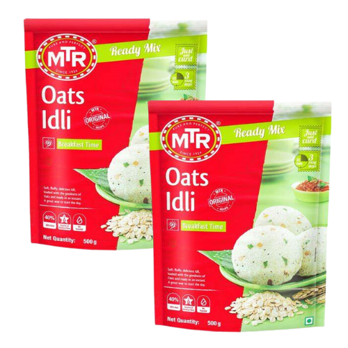 MTR Multigrain Oats Idli Mix (Bundle of 2 x 500g)